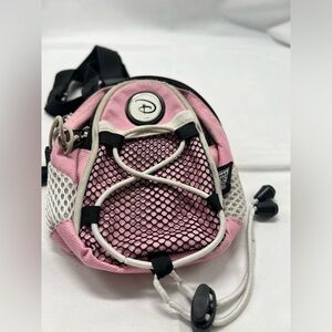 Disney Pink, white, & Black Mini Belt Pack